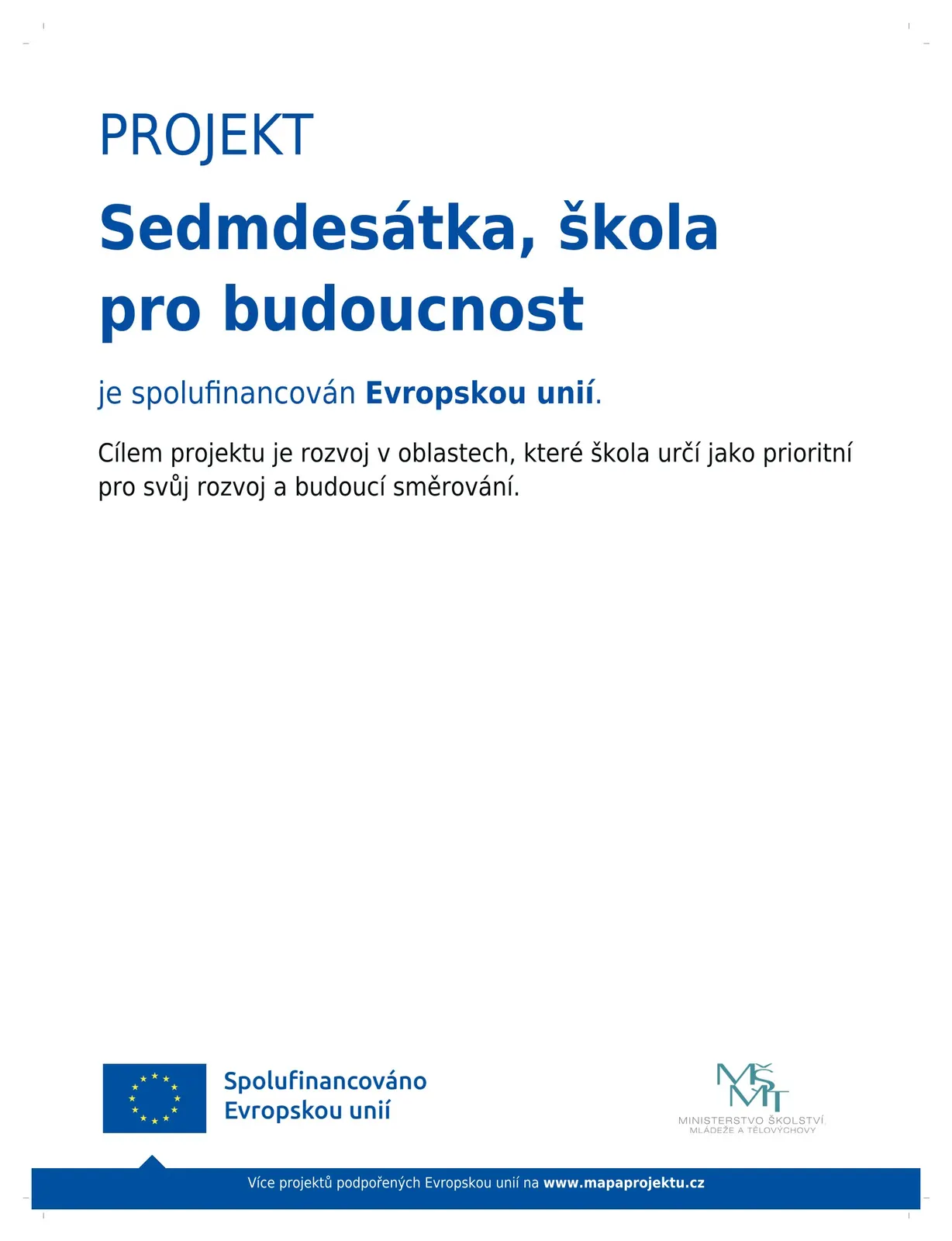 Operační program Jan Amos Komenský, fotografie 2